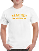 Madrid, Spain T-shirt -SmartPrintsInk Designs