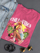 Chill Vibes T-shirt -SmartPrintsInk Designs