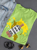 Texting You Later Vodka T-shirt -SmartPrintsInk Designs