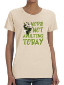 Not Adulting Today Panda T-shirt -SmartPrintsInk Designs