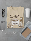 Coffee Its Monday T-shirt -SmartPrintsInk Designs