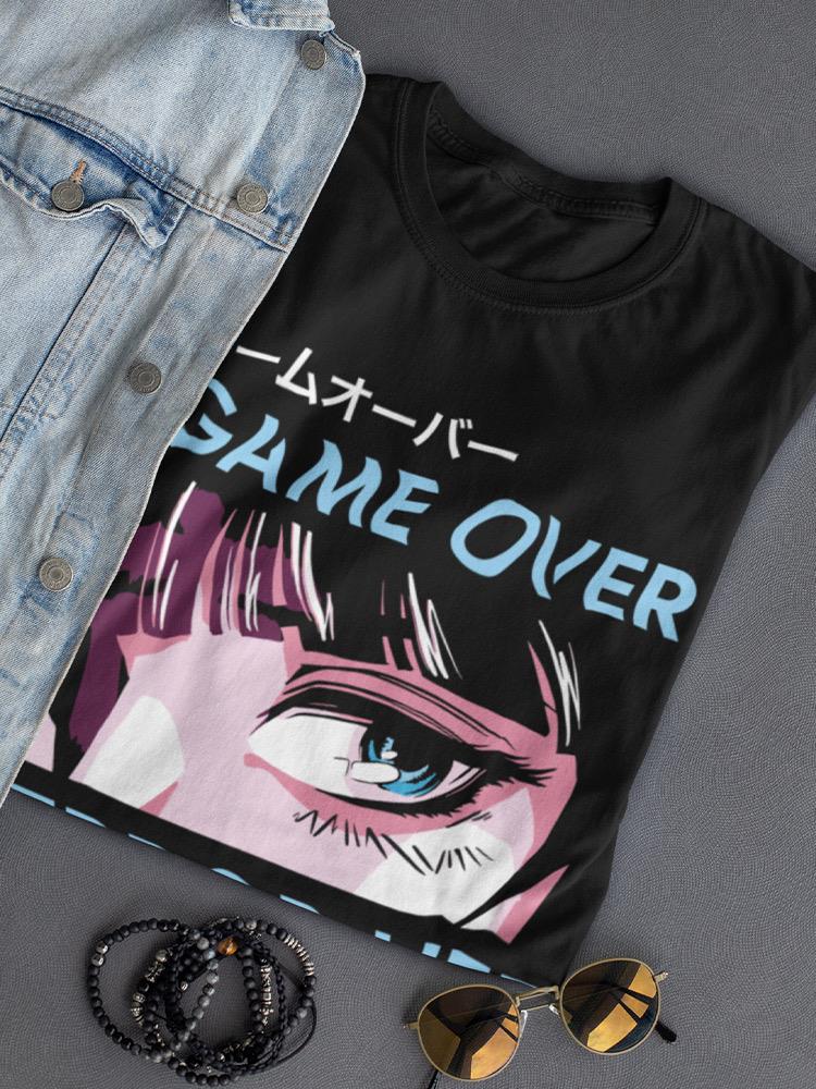 Game Over Error Life Banner Shaped T-shirt -SmartPrintsInk Designs