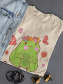 Cute Frog Enjoy Spring T-shirt -SmartPrintsInk Designs