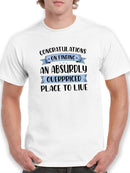 Absurdly Overpriced Living Place T-shirt -SmartPrintsInk Designs