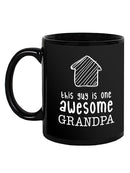 One Awesome Grandpa Pattern Mug -SmartPrintsInk Designs