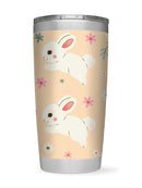 Storybook Bunnies Cute Pattern Tumbler -SmartPrintsInk Designs