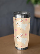 Storybook Bunnies Cute Pattern Tumbler -SmartPrintsInk Designs