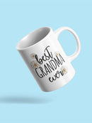 Best Grandma Ever W Daisies Mug -SmartPrintsInk Designs