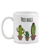 Free Hugs Watercolor Cacti Mug -SmartPrintsInk Designs