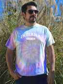 Indiana, Black Oak Tie Dye Tee -SmartPrintsInk Designs