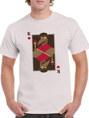Heart King Card T-shirt -SmartPrintsInk Designs