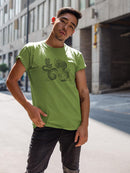 Dragon With Kanji T-shirt -SmartPrintsInk Designs