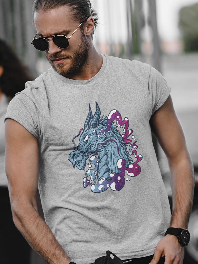 Water Dragon T-shirt -SmartPrintsInk Designs