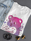 Ew... People Shaped T-shirt -SmartPrintsInk Designs