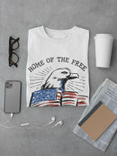 Home Of The Free. T-shirt -SmartPrintsInk Designs
