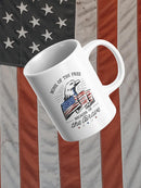 Home Of The Free. Mug -SmartPrintsInk Designs