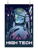 Hight Tech Landscape Wall Art -SmartPrintsInk Designs