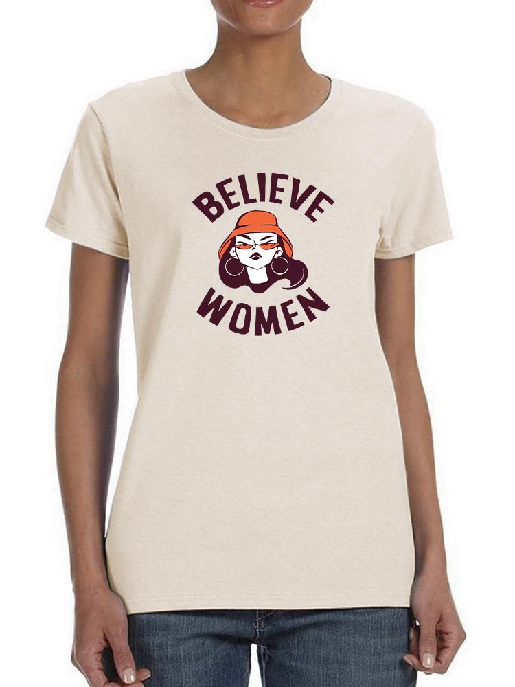 Believe Women T-shirt -SmartPrintsInk Designs