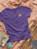 Cute Dog Pocket Shaped T-shirt -SmartPrintsInk Designs