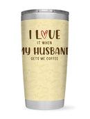 I Love My Husband Tumbler -SmartPrintsInk Designs