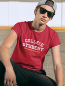 College Student Donations T-shirt -SmartPrintsInk Designs