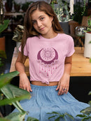 Floral Moon And The Sun T-shirt -SmartPrintsInk Designs