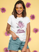 Ready To Summer Shaped T-shirt -SmartPrintsInk Designs