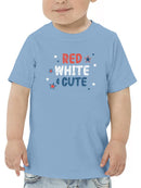 Red White And Cute Art T-shirt -SmartPrintsInk Designs