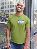 My Name Is Dad Funny Art T-shirt -SmartPrintsInk Designs