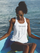 Seashell Collector Art Racerback Tank -SmartPrintsInk Designs