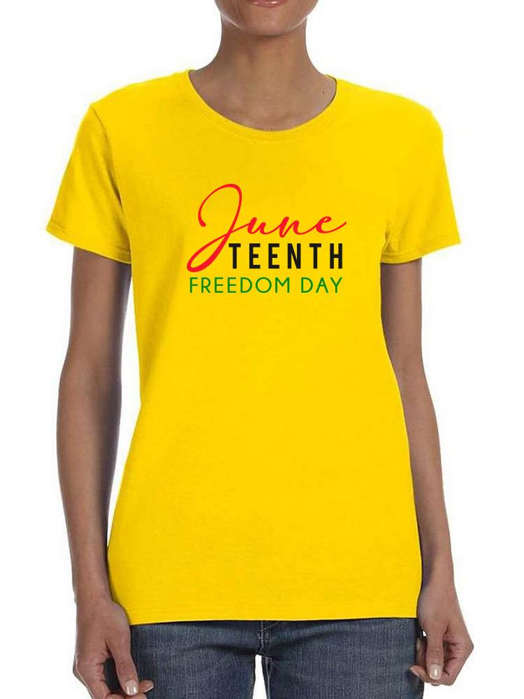 Juneteenth Freedom Day T-shirt -SmartPrintsInk Designs