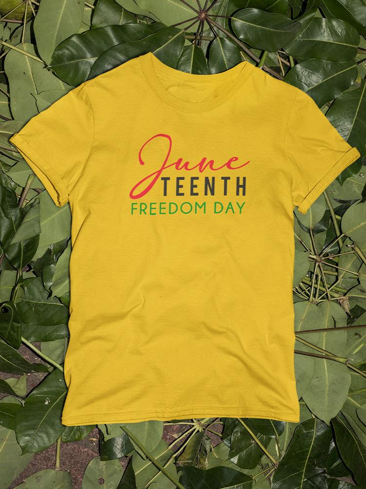 Juneteenth Freedom Day T-shirt -SmartPrintsInk Designs