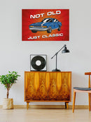 Not Old Just Classic Car Wall Art -SmartPrintsInk Designs
