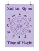 Zodiac Time Of Magic Art Wall Art -SmartPrintsInk Designs
