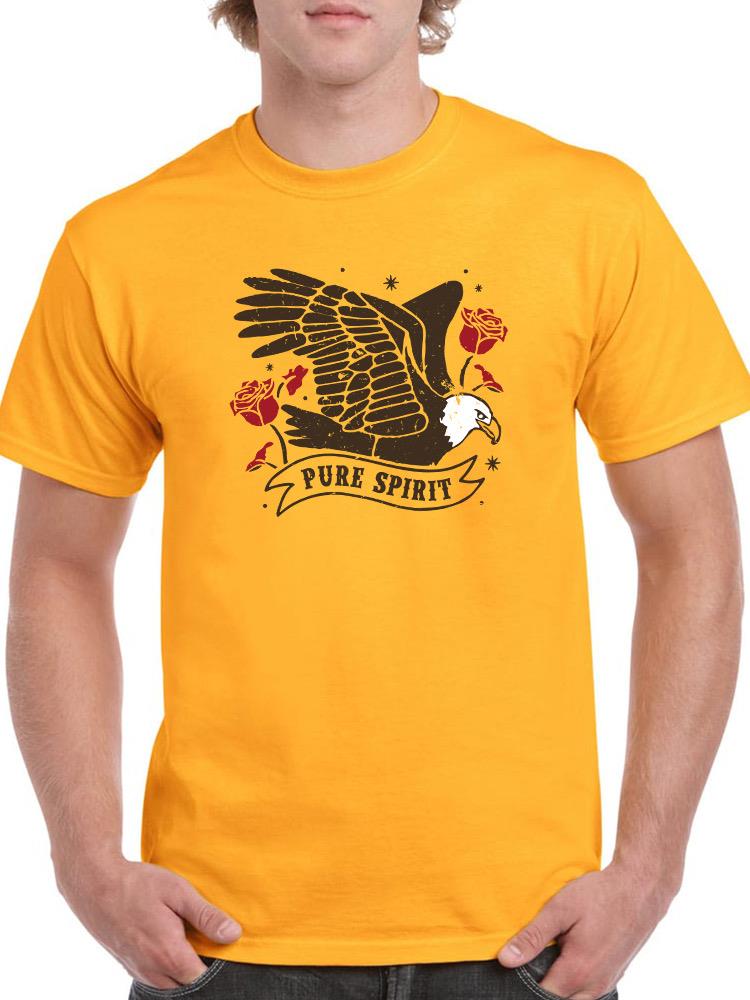 Pure Spirit Old School Tattoo T-shirt -SmartPrintsInk Designs