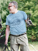 Fishing Legend Salmon Art T-shirt -SmartPrintsInk Designs