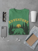 Adventure Out There Art T-shirt -SmartPrintsInk Designs