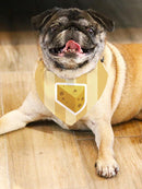Cheese Piece Pet Bandana Small -SmartPrintsInk Designs