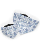 The Real King Pet Bandana Small -SmartPrintsInk Designs