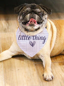 Little Thing Pet Bandana Small -SmartPrintsInk Designs