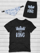 The Real King Pet Bandana Small -SmartPrintsInk Designs