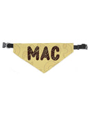 Mac N Cheese Pet Bandana Small -SmartPrintsInk Designs