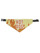 Hot Dog Pet Bandana Small -SmartPrintsInk Designs
