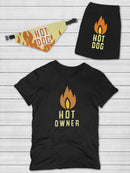 Hot Dog Pet Bandana Small -SmartPrintsInk Designs