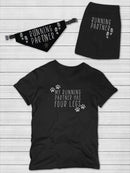 Running Partner Pet Bandana Small -SmartPrintsInk Designs