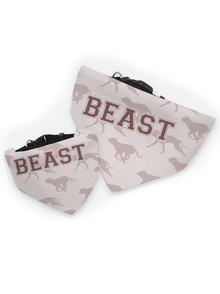 Beast Pet Bandana Small -SmartPrintsInk Designs