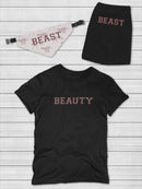 Beast Pet Bandana Small -SmartPrintsInk Designs