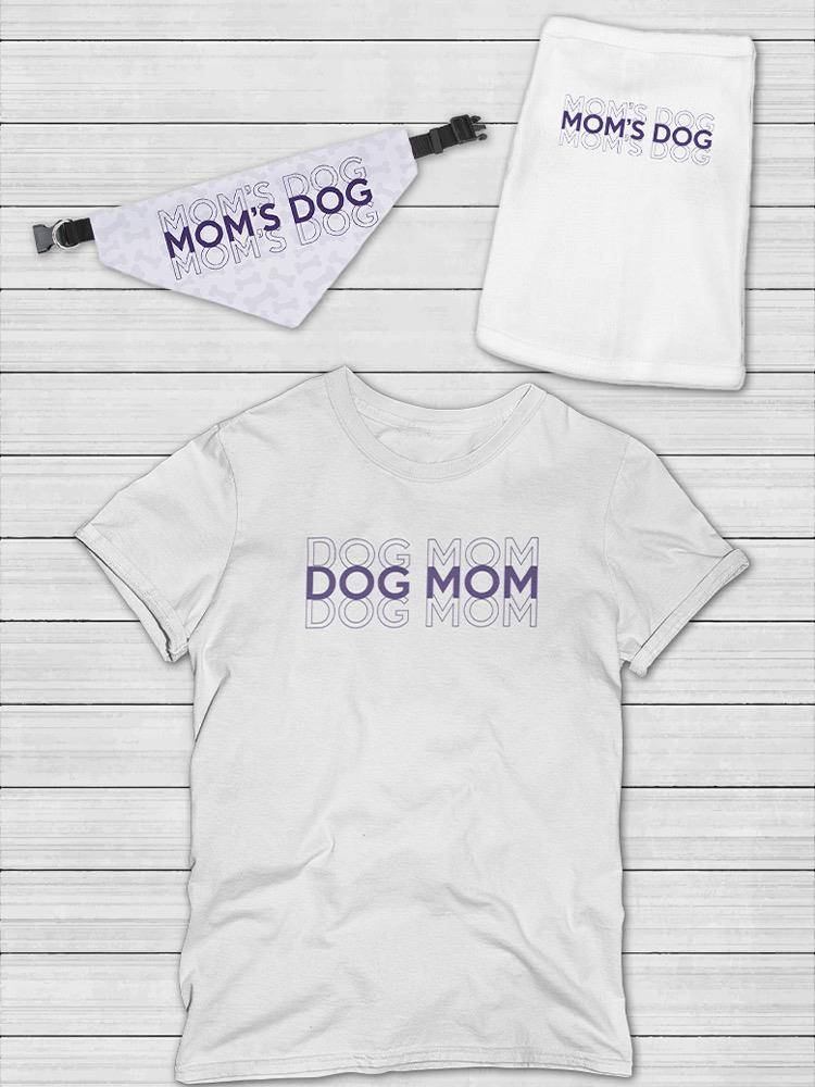 Moms Dog Pet Bandana Small -SmartPrintsInk Designs