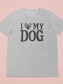 I Heart My Human Pet Bandana Small -SmartPrintsInk Designs