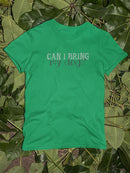 Can I Bring Hooman Pet Bandana Small -SmartPrintsInk Designs